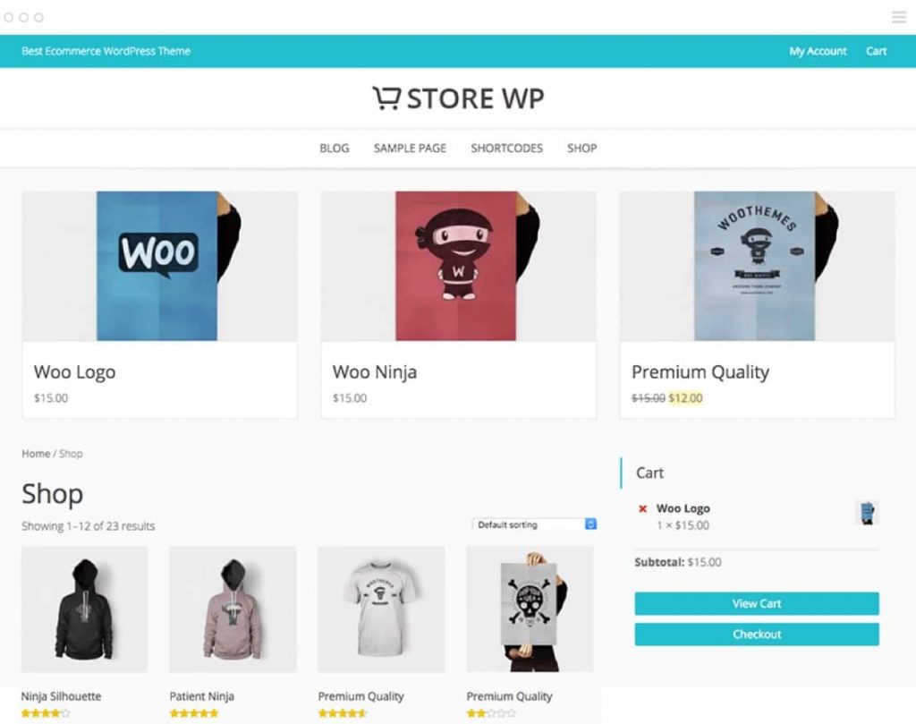 free online store themes